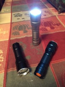 flashlights