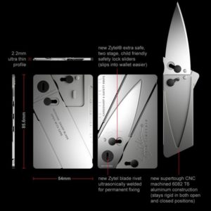 Sinclair aluminum knife