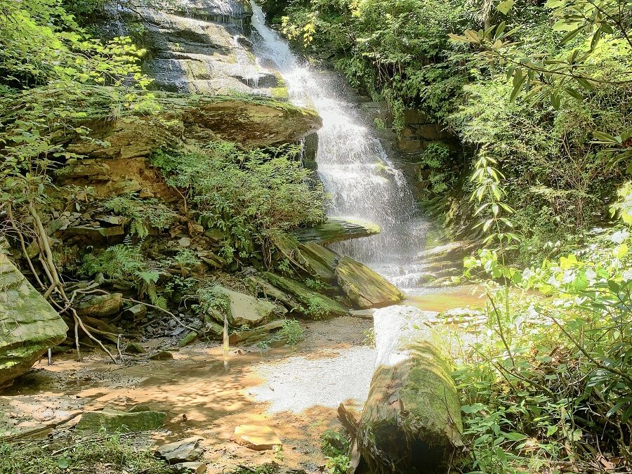 58 Acres With Big Waterfall Near Black Mountain