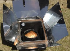 sun oven cooking bread